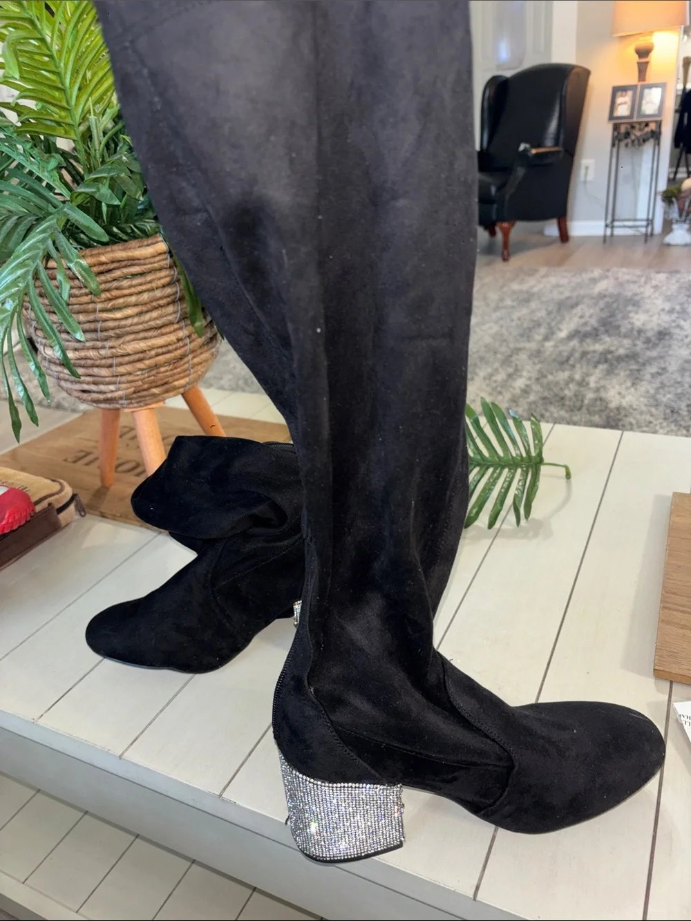 Glitter Girl chic black
